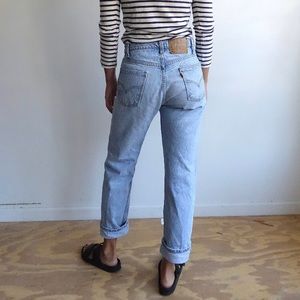VTG Levi’s 505 Orange Tab Straight Leg Mom Jeans